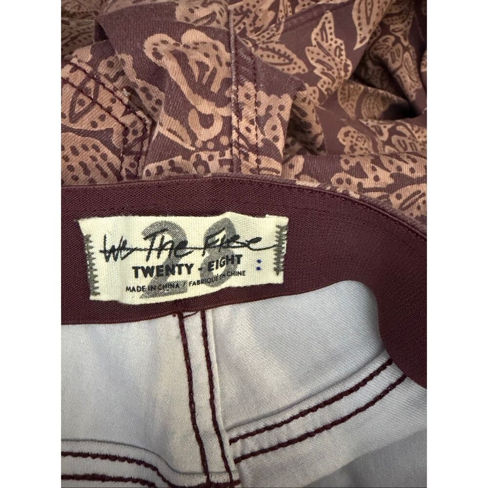 We The Free by Free People Penny Pull-on Printed flare pants - Picture 7 of 9